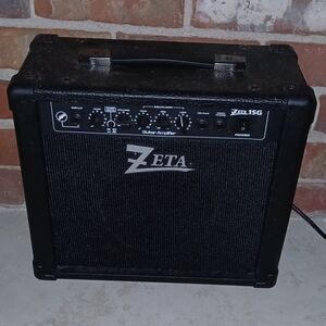 Black Guitar Amplifier